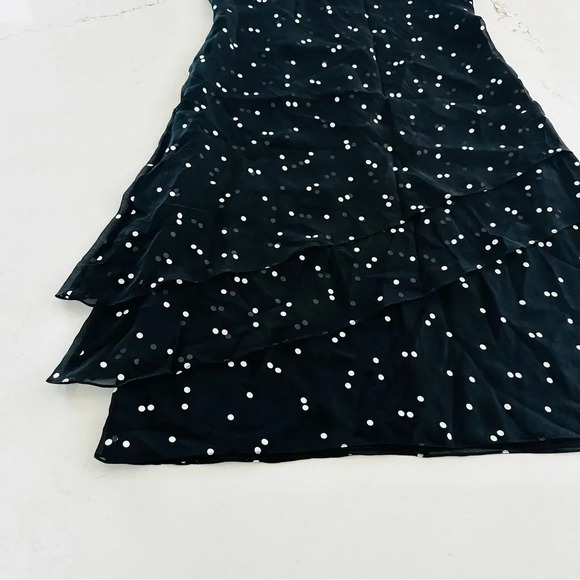 Kay Unger Polka Dot Ruffle Dress - Picture 3 of 7